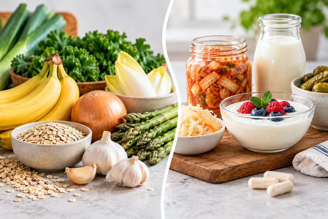 Prebiotics vs. Probiotics: What’s the Difference?