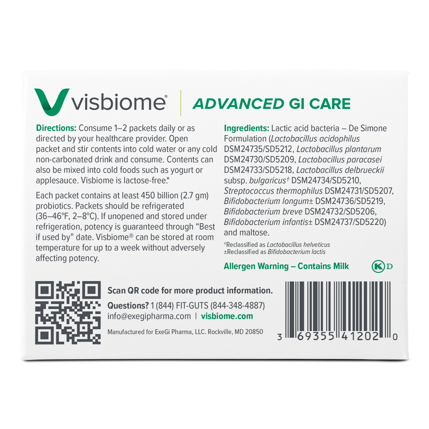 Visbiome Advanced GI Care